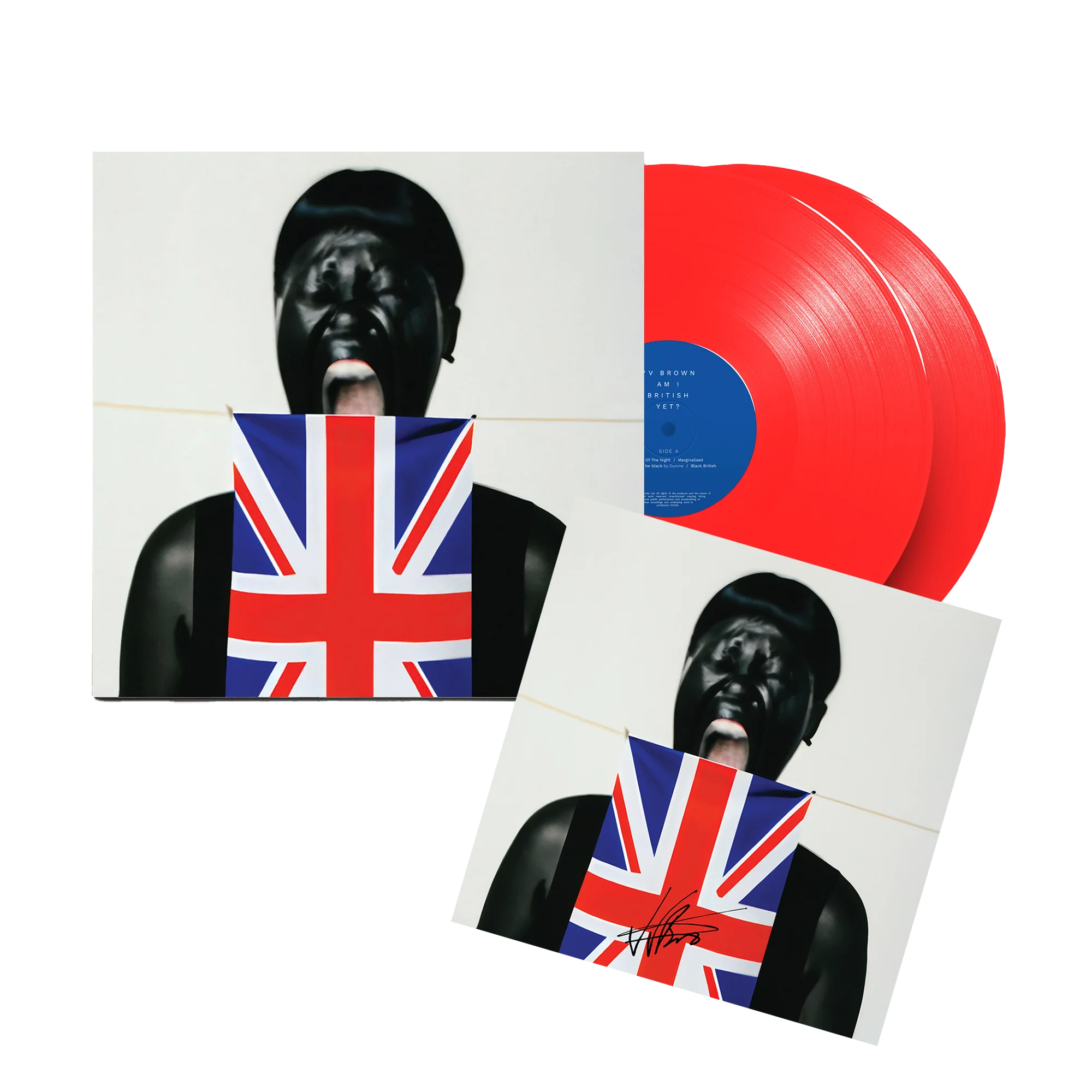 Red Vinyl + Signed Print