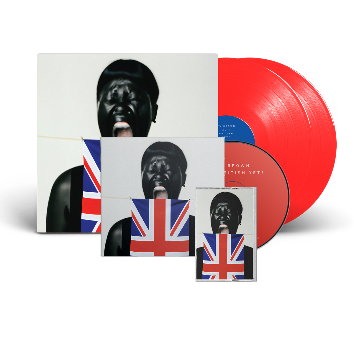 CD + Red Vinyl + Tape
