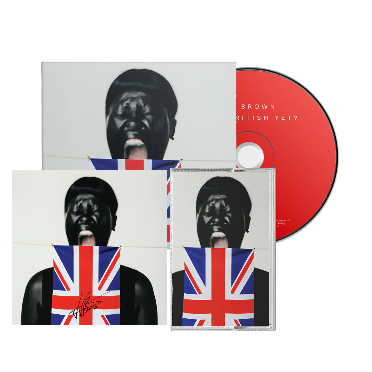 CD + Tape + Signed Print - VV Brown